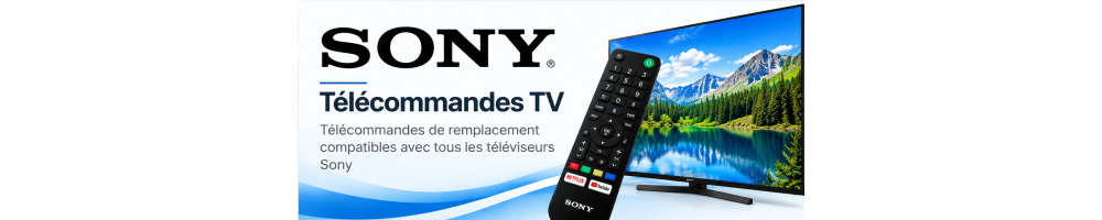 Mando TV Sony de sustitución | Passion-Electro