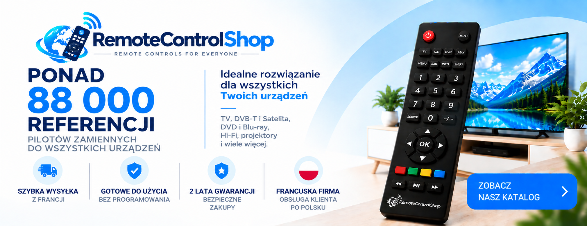 Ponad 88 000 referencji • Gotowe do użycia • 2 lata gwarancji • Wysyłka z Francji