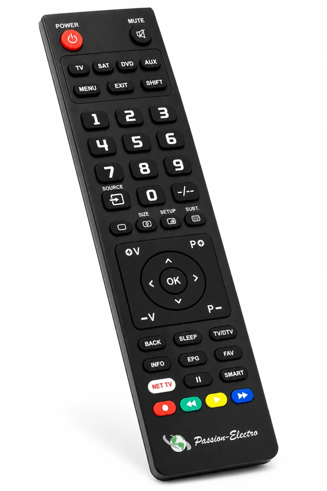 Télécommande de remplacement pour JVC LT-50NQ7115B